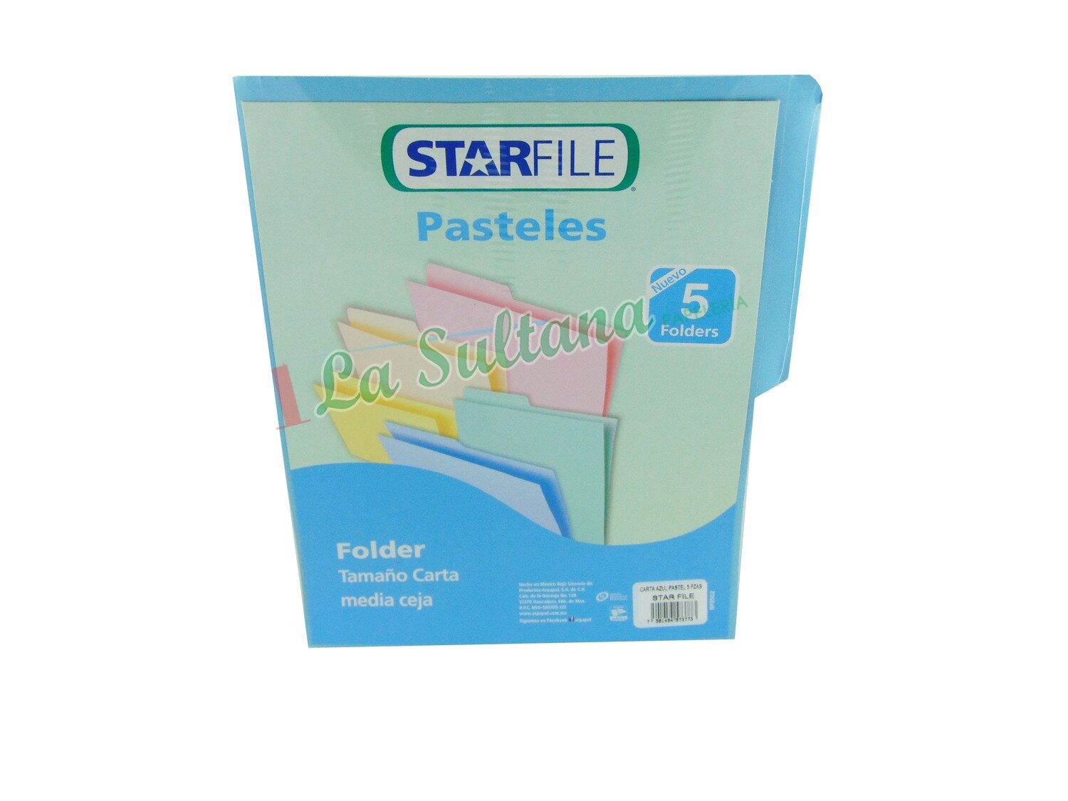 FOLDER STARFILE CARTA COLOR C/5