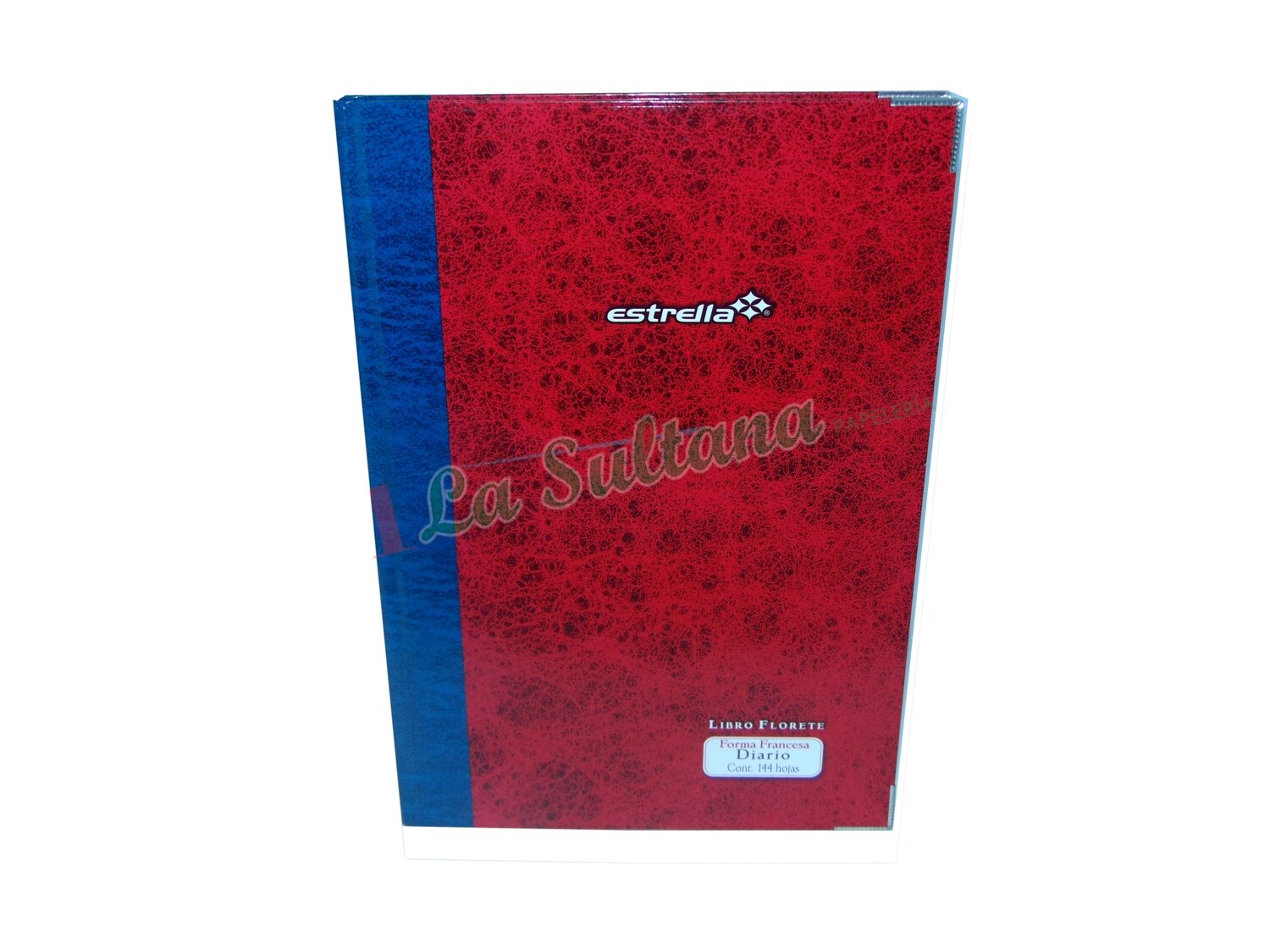 LIBRO FLORETE DIARIO ESTRELLA C/144H PZ