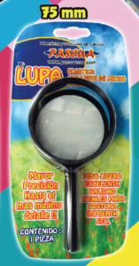 LUPA PLASTICA PASCUA 75MM PZ