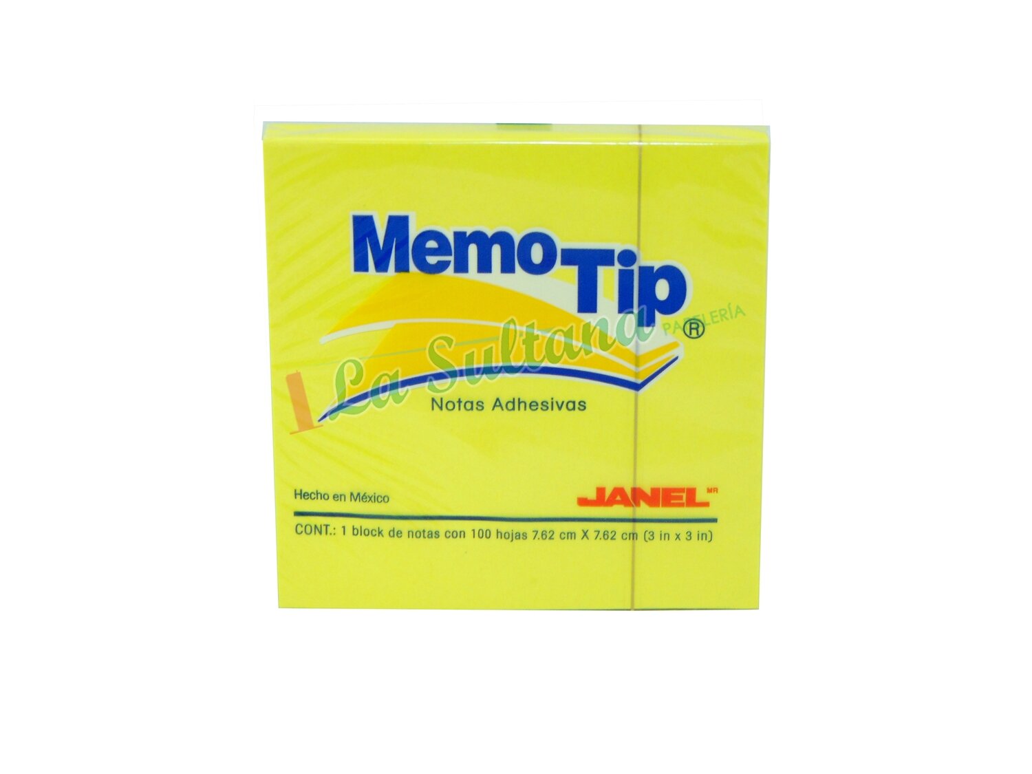 MEMO TIP #54 3 X 3 C/100H  (AMARILLO)