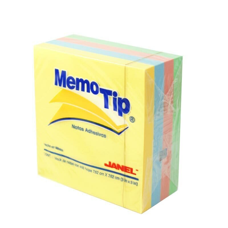 MEMO TIP #54 3 X 3 C/400H  (PASTEL)