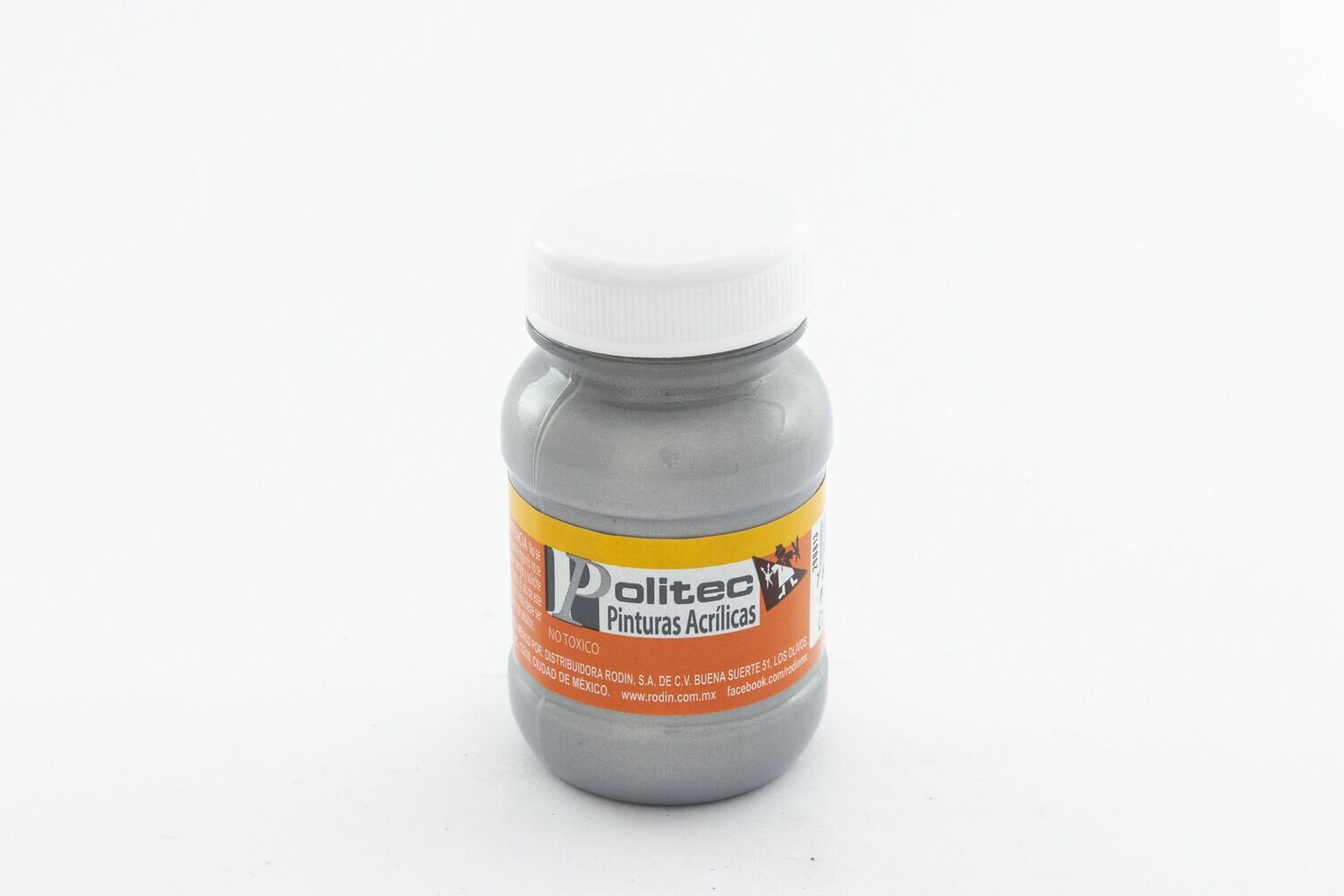 PINTURA ACRILICA POLITEC METALICA 100ML  PZ