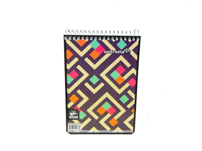 BLOCK ESTRELLA TAQUIGRAFIA ESPIRAL CORTO C/80H PZ