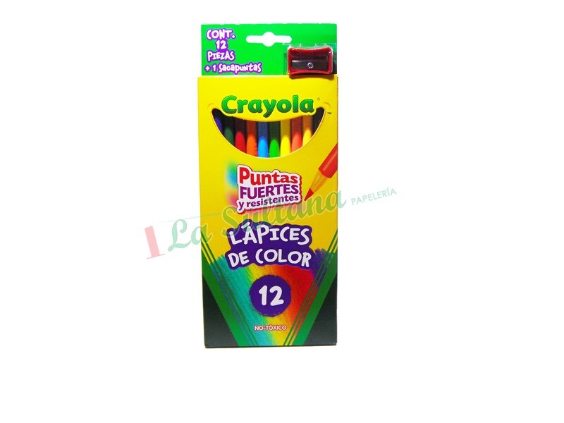 COLORES CRAYOLA C/12