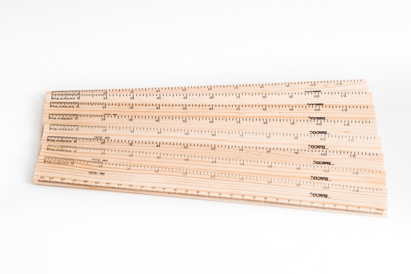 REGLA BACO RW-30 MADERA 30CM PZ