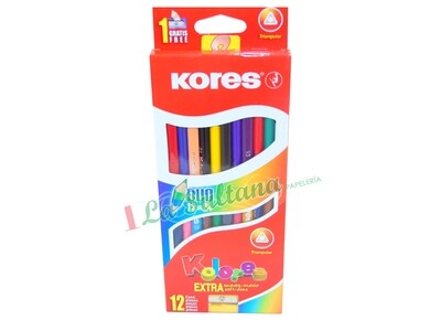 COLORES DUO TRIANG KORES C/12=24