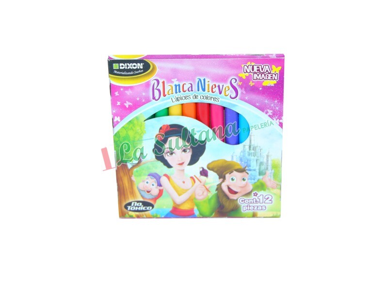 COLORES BLANCA NIEVES CORTO C/12