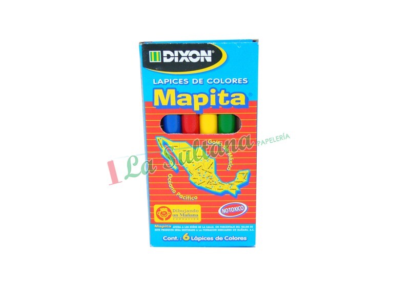 COLORES MAPITA CORTO C/6