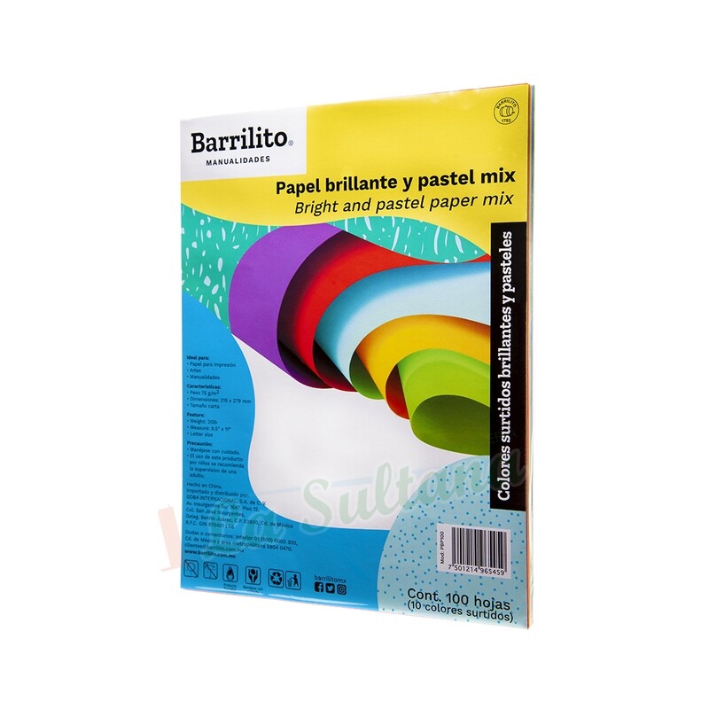 HOJA BARRILITO FOSFO C/100H PZ