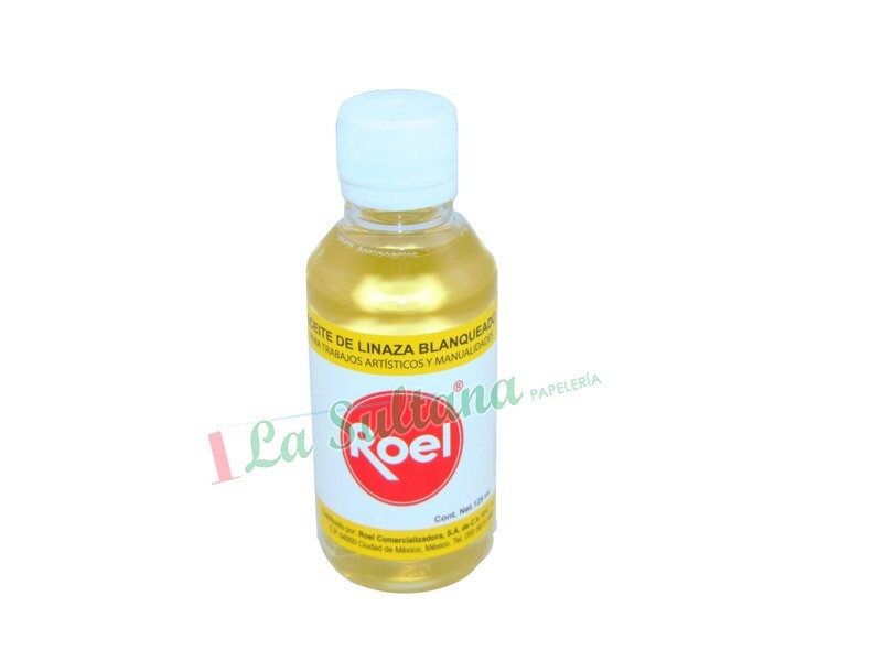 ACEITE DE LINAZA BLANQUEADO 125ML PZ