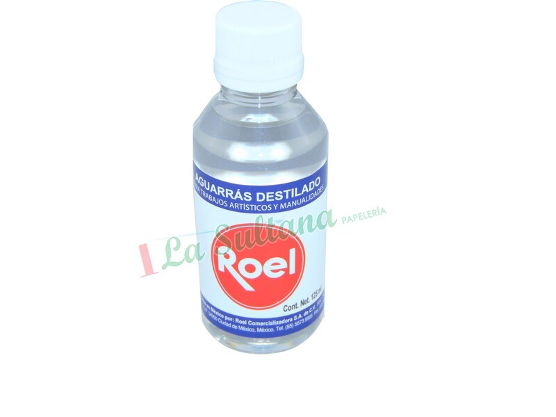 AGUARRAS DESTILADO ROEL 125ML PZ