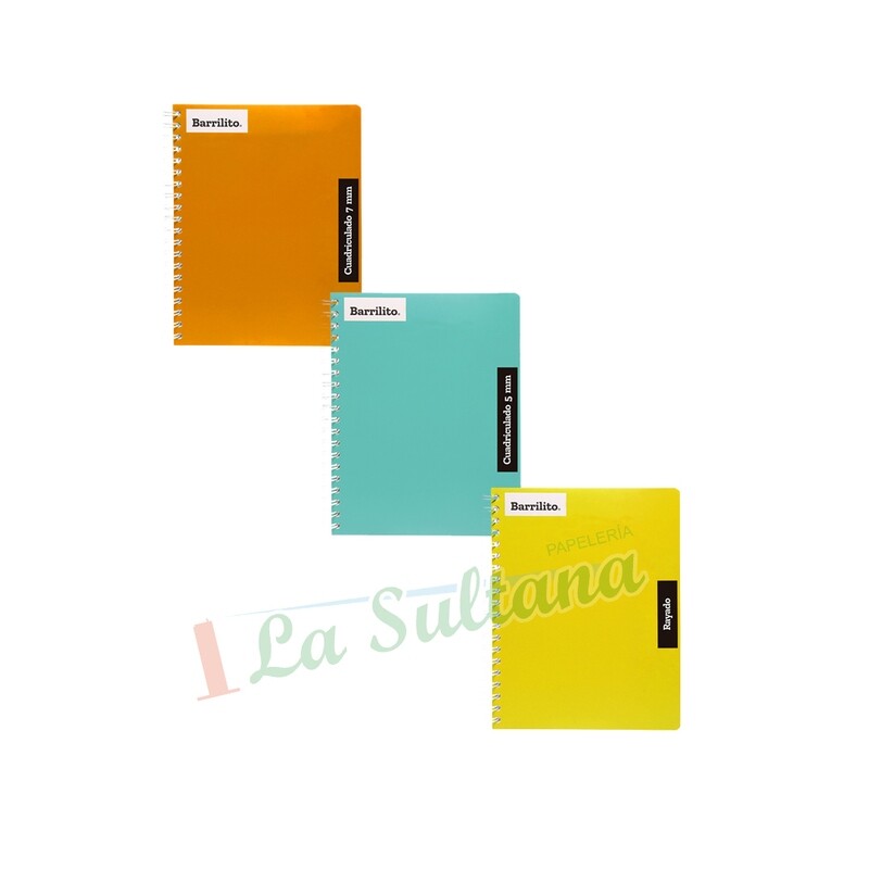 LIBRETA BARRILITO PROFESIONAL ESPIRAL C/100H