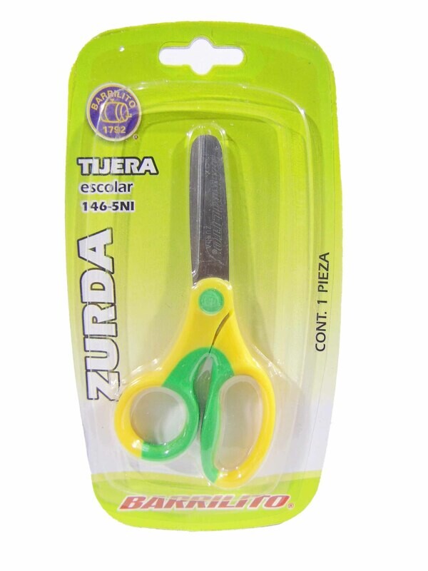 TIJERA ESCOLAR ACERO  146-5NI PZ
