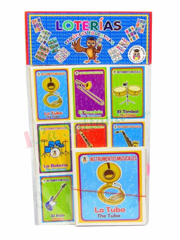 LOTERIA DIDACTICA BUHOS PZ