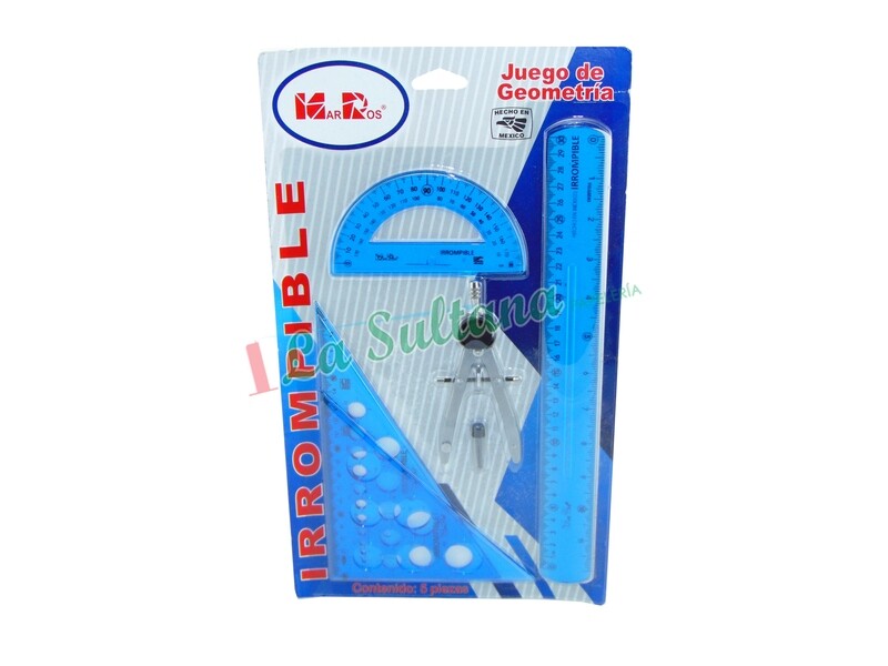 JGO GEOMETRIA MARROS IRROMPIBLE C/COMPAS MR20