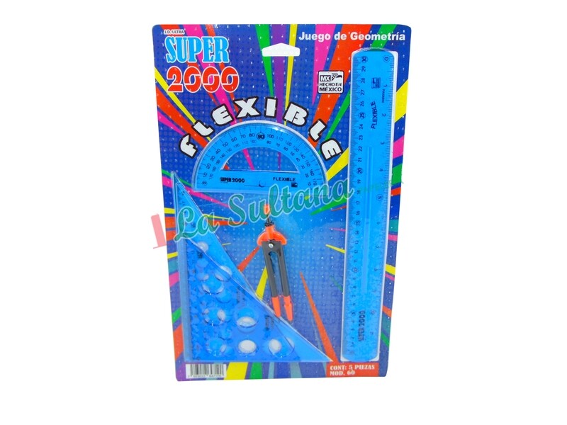 JGO GEOMETRIA MARROS FLEXIBLE SUPER 2000 MR60 PZ
