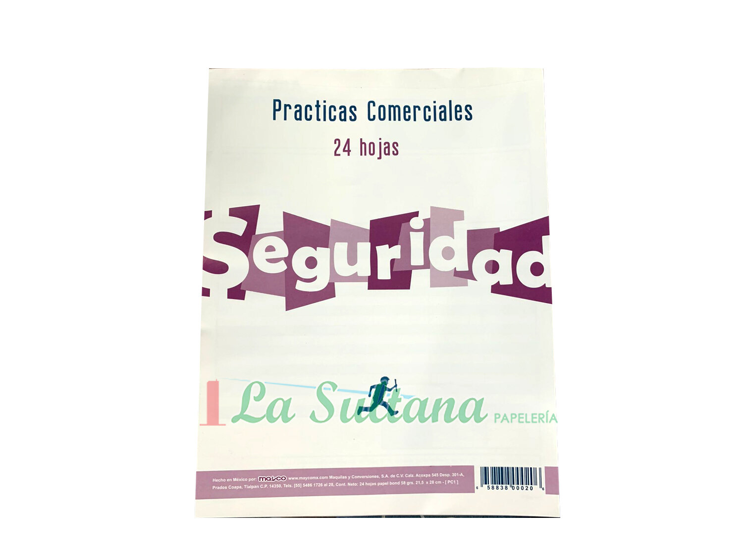 BLOCK PRACTICAS COMERCIALES SEGURIDAD C/24H PZ