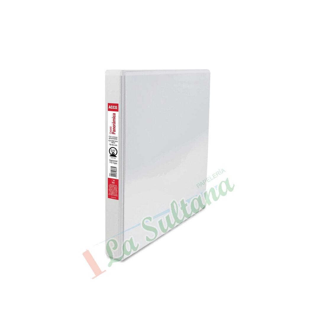 CARPETA ACCO BRILLANTE 1/2" PZ
