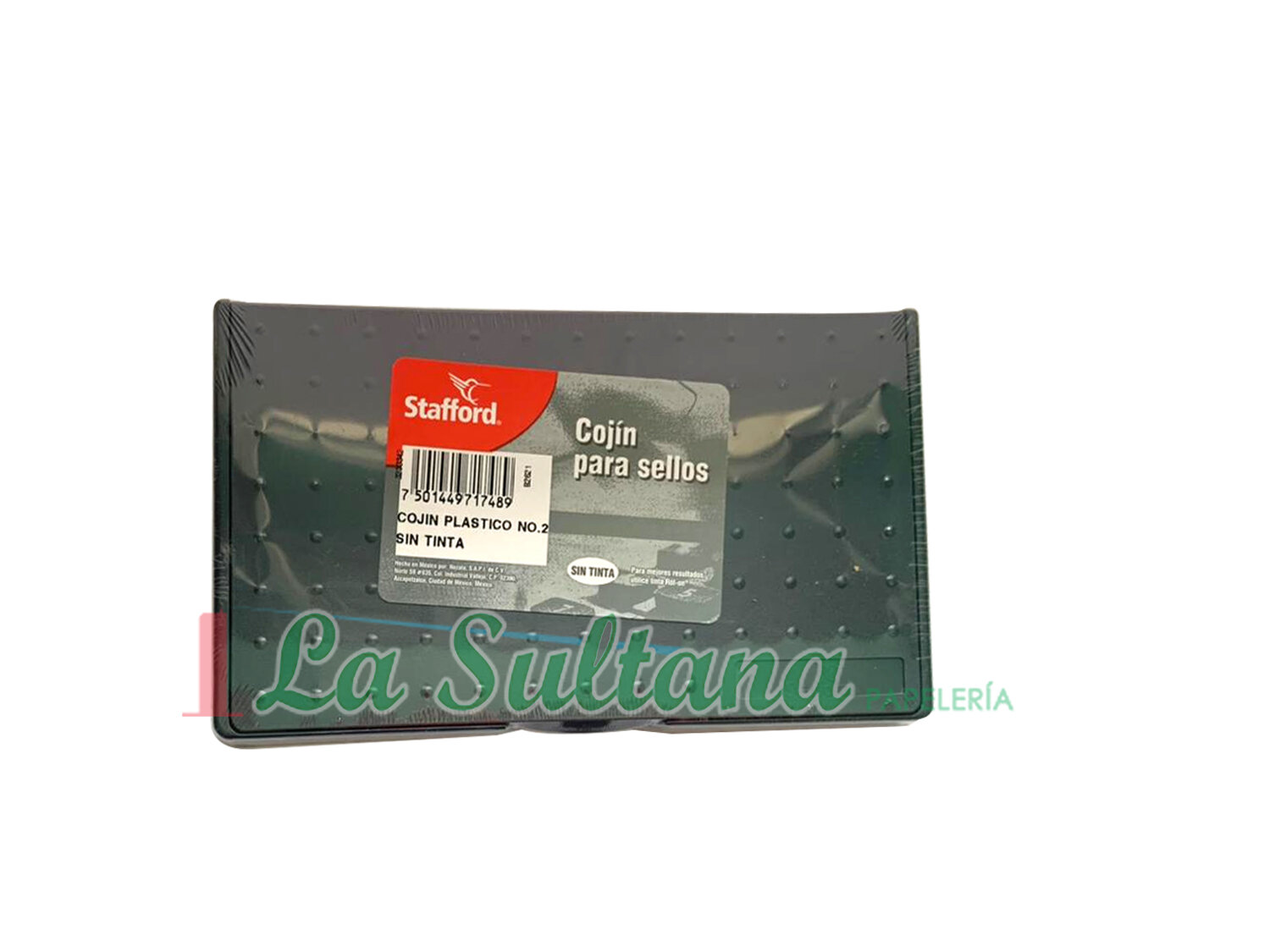 COJIN PLASTICO AZOR S/TINTA #2 PZ