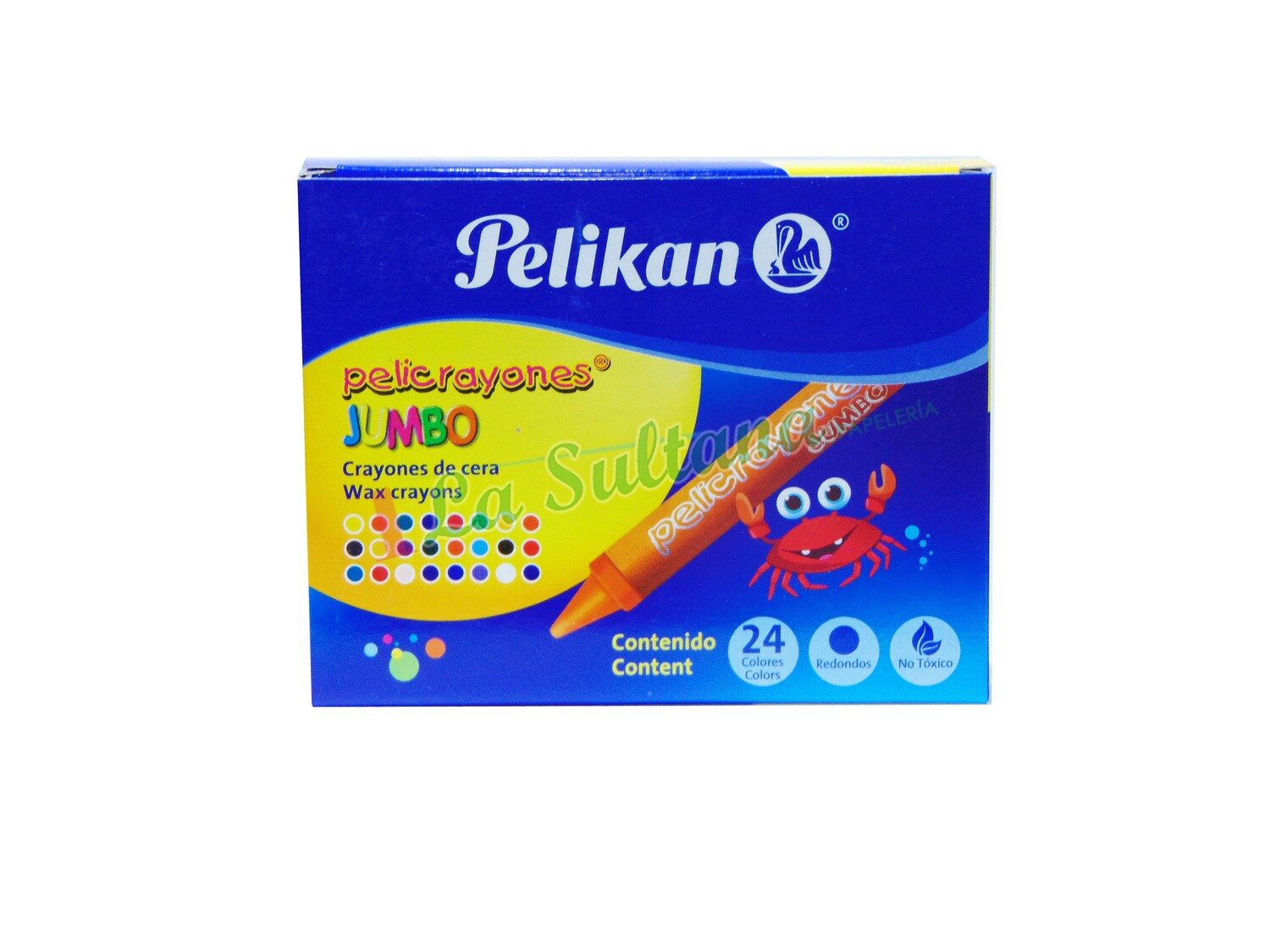 CRAYON PELIKAN JUMBO C/24