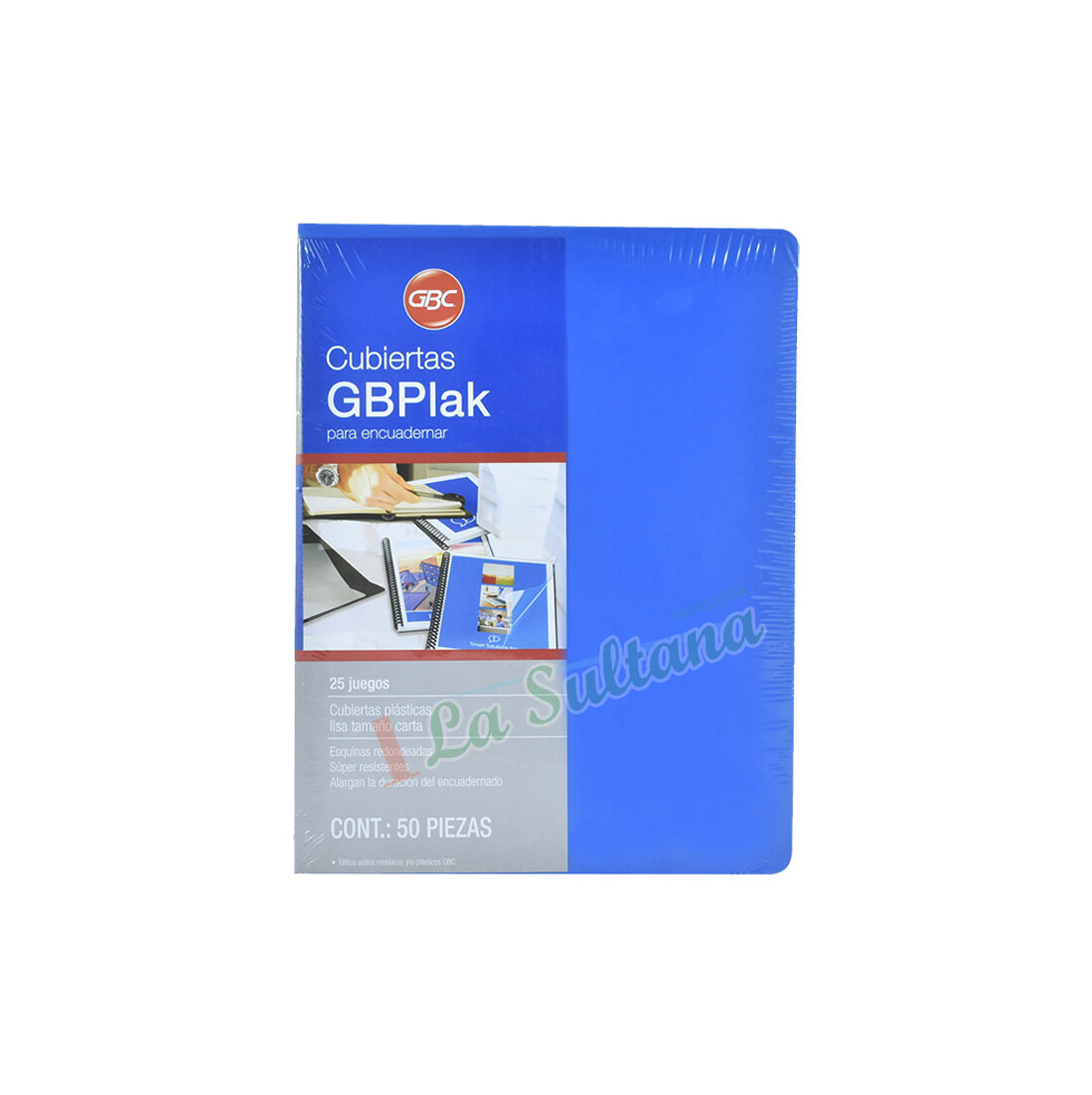 CUBIERTA GBPLAK GBC T. CARTA X COLOR C/50