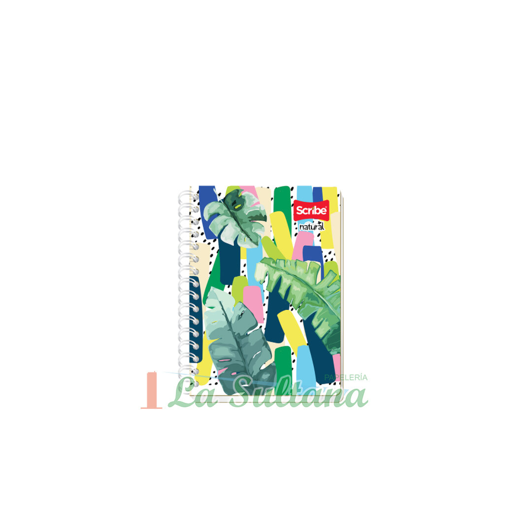 LIBRETA SCRIBE FRANCESA ESPIRAL NATURAL C/100H PZ