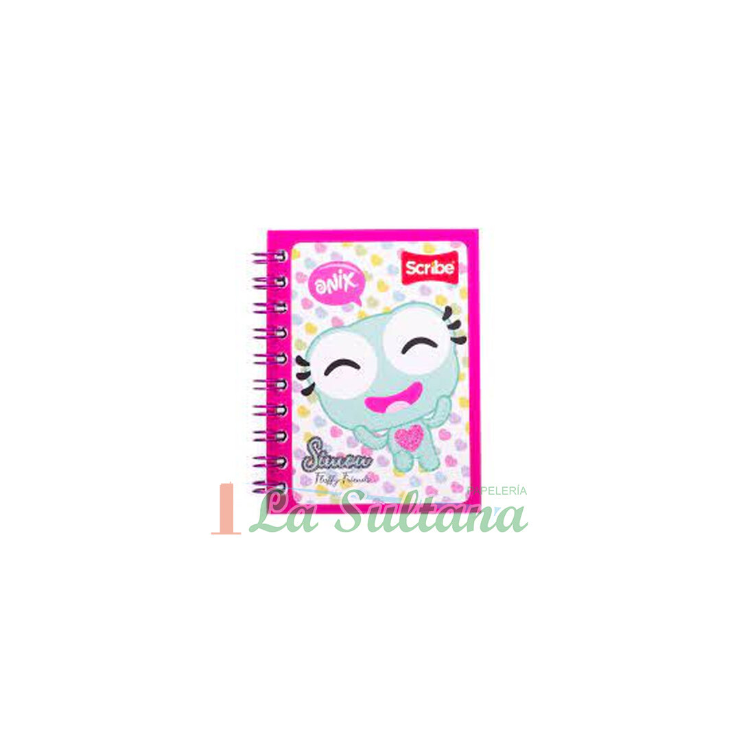 LIBRETA SCRIBE POCKET ONIX C/80H PZ