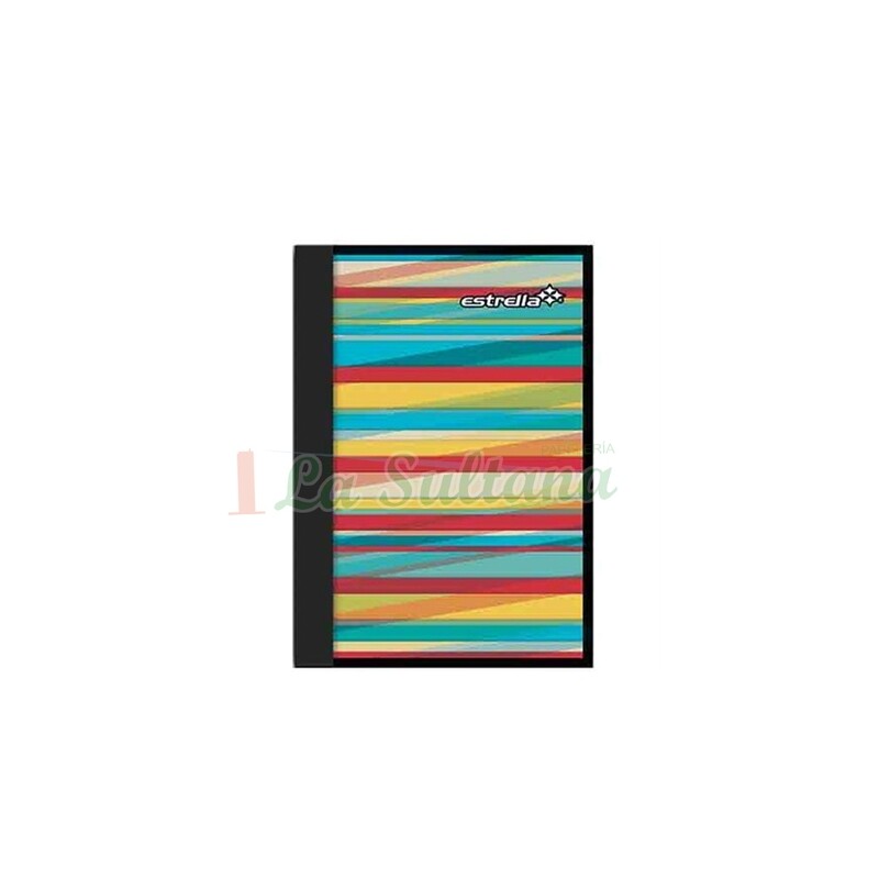 LIBRETA ESTRELLA 1/8 NOTAS #5 C/100H PZ