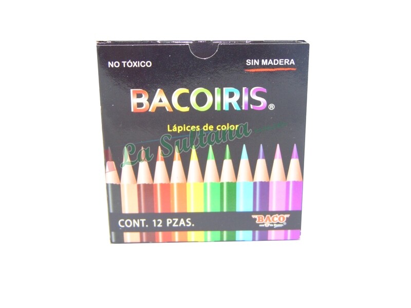 COLORES BACOIRIS CORTOS C/12