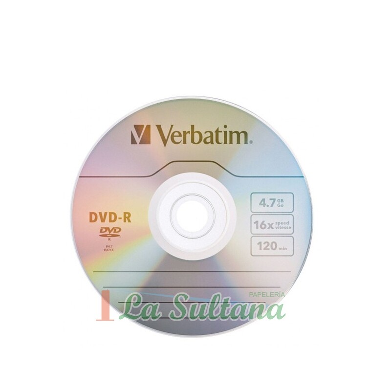 DISCO DVD-R VERBATIM 4.7GB PZ