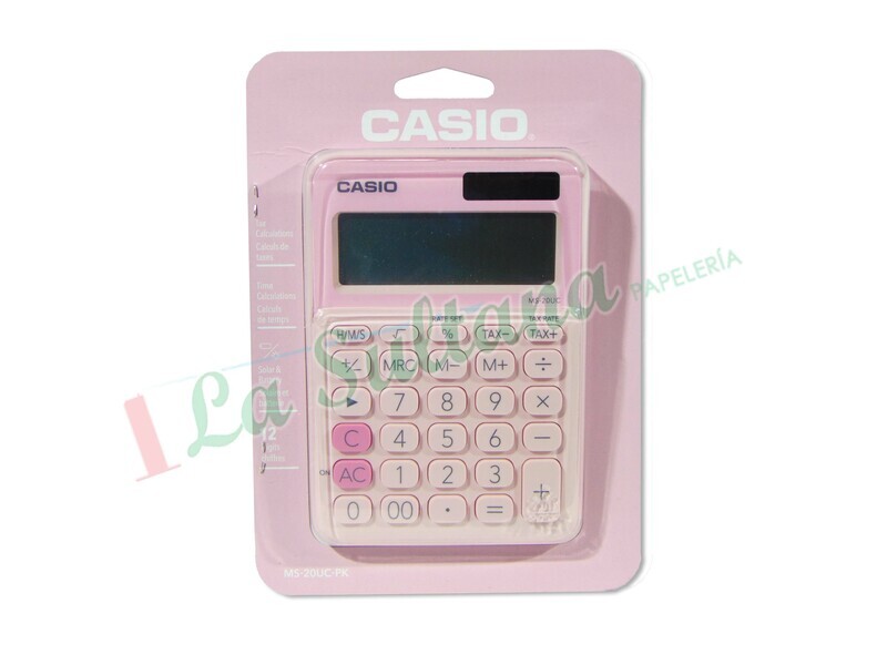 CALCULADORA CASIO ESCRITORIO MS-20UC PZ
