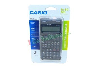 CALCULADORA CIENTIFICA CASIO FX-82MS PZ