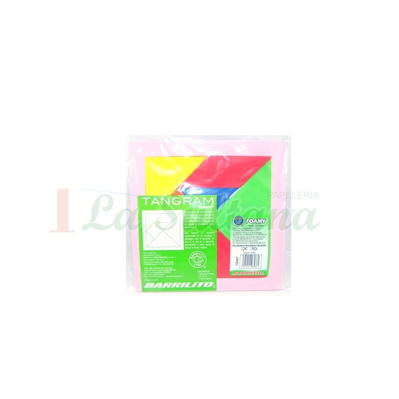FOAMY TANGRAM BARRILITO JUMBO PZ
