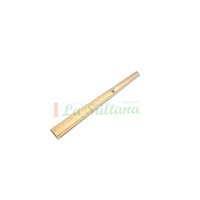 REGLA MADERA 100 CM PZ