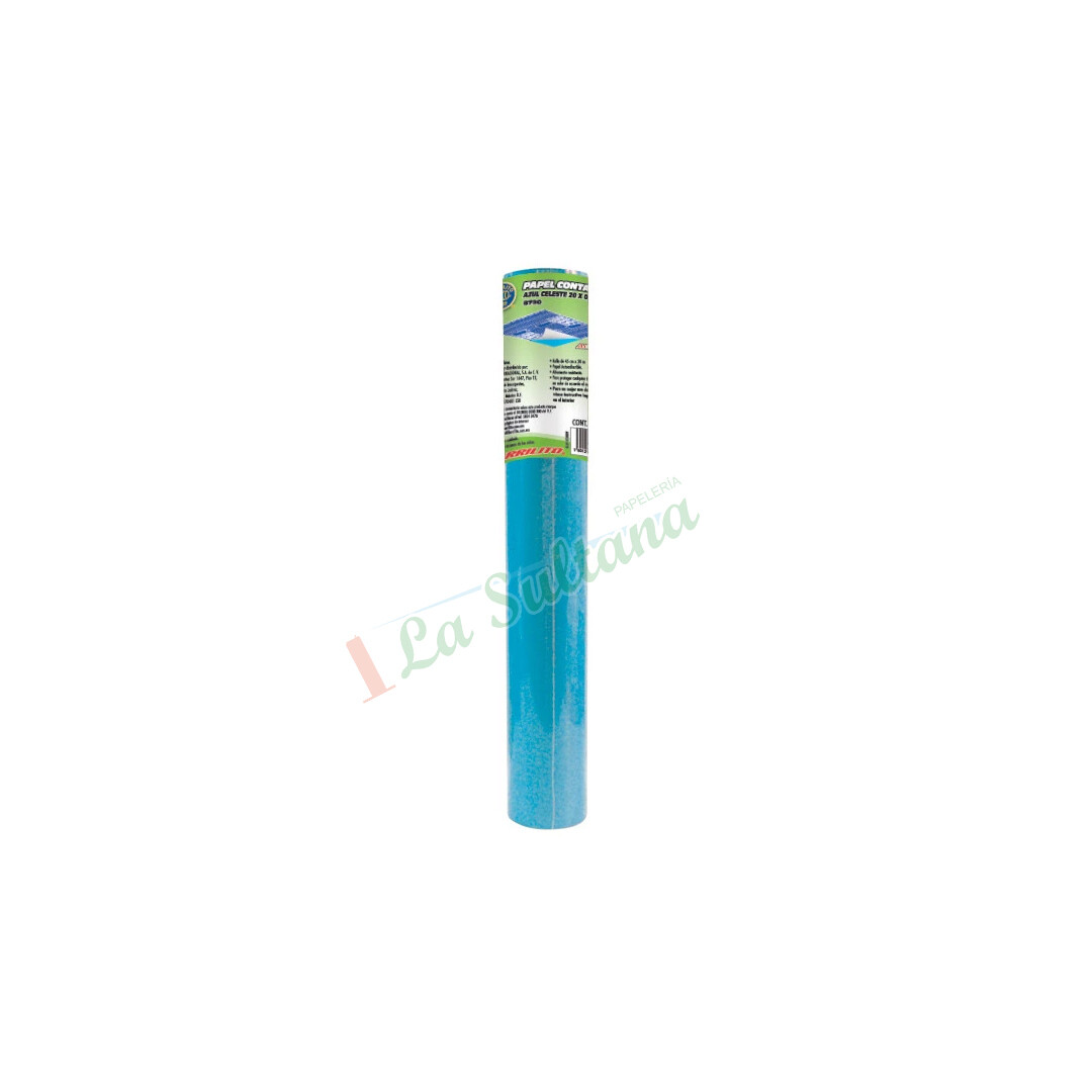 PAPEL CONTAC BARRILITO COLOR C/20M