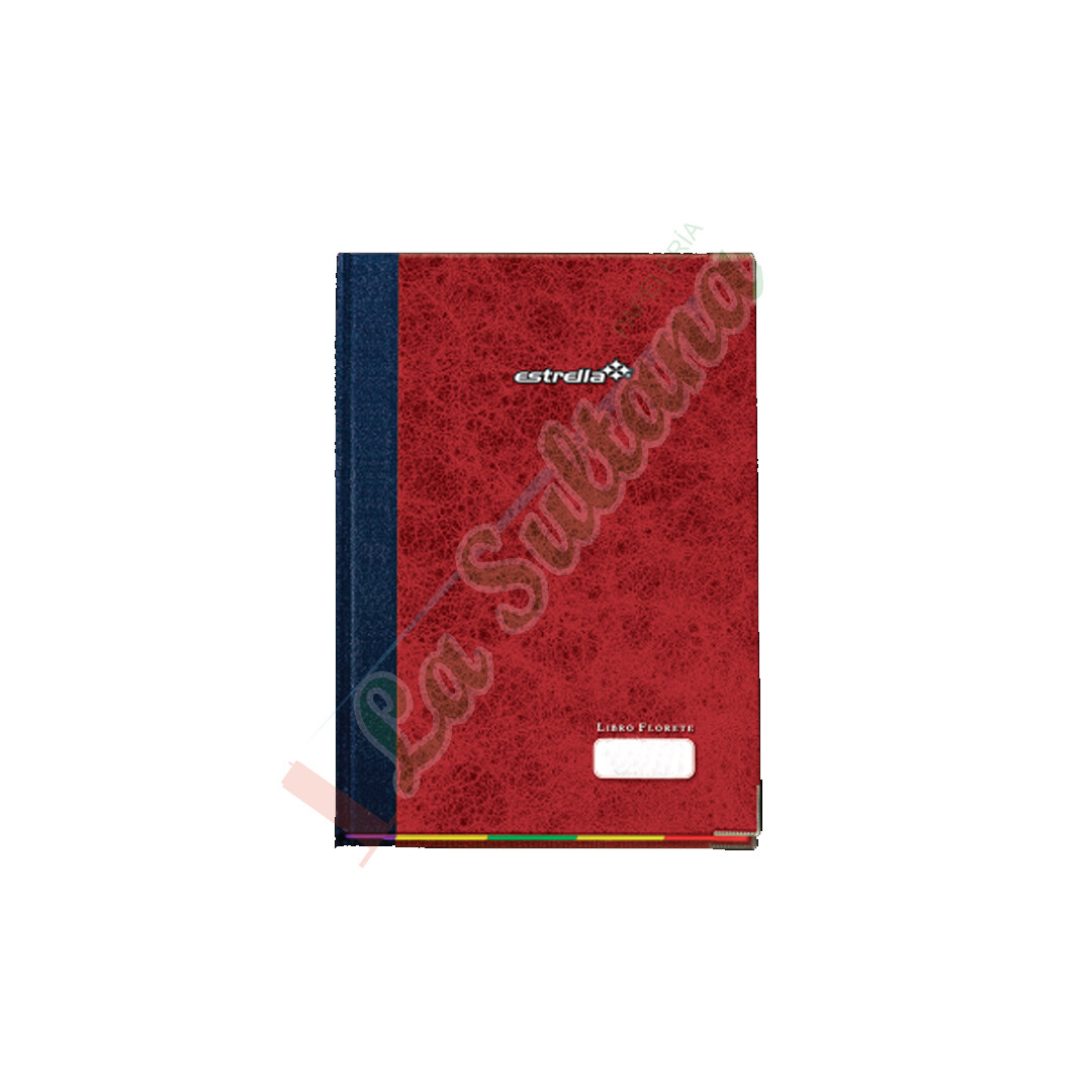 LIBRO FLORETE MAYOR 3 COLUMNAS ESTRELLA C/192H PZ