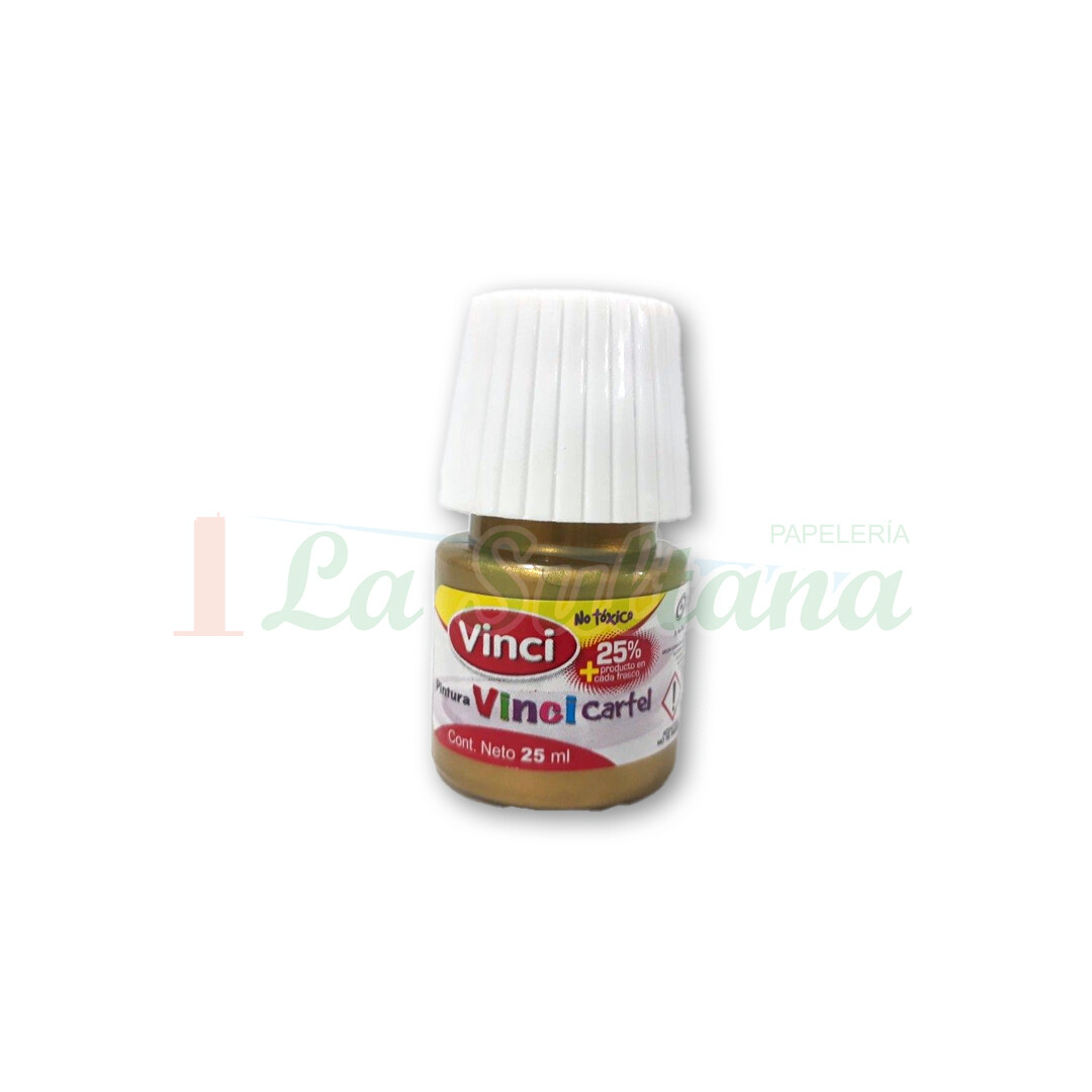 PINTURA CARTEL VINCI METALICA 25M PZ