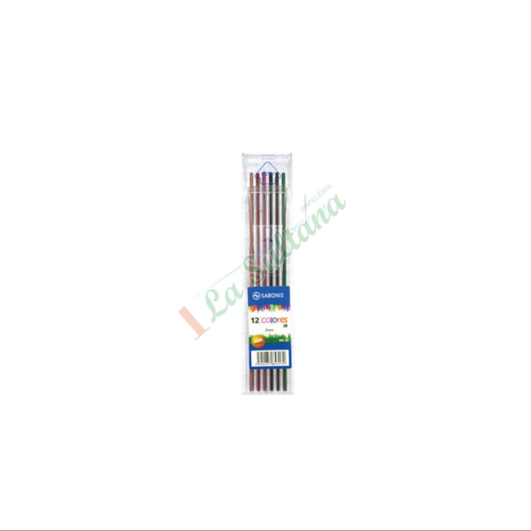 PUNTILLA SABONIS COLOR 2MM C/12