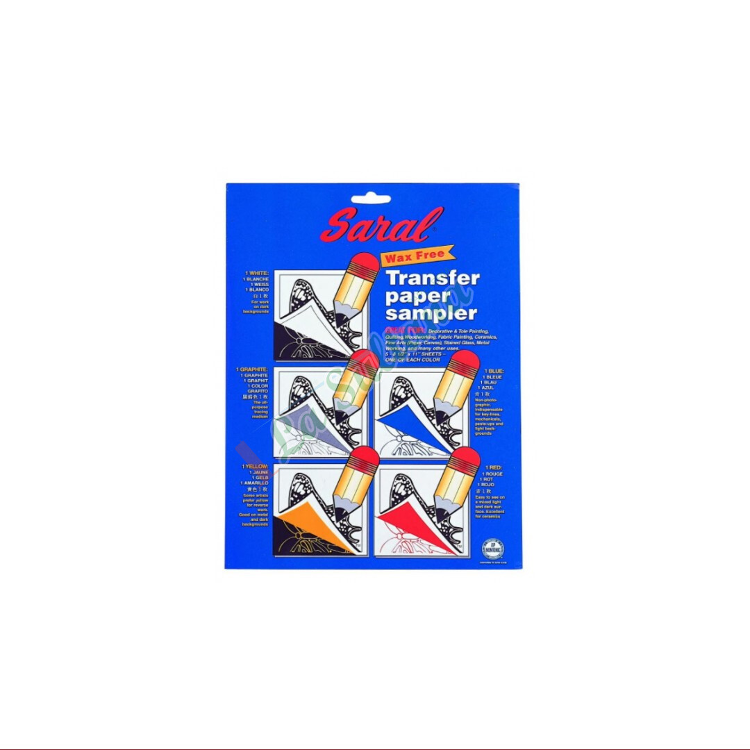 PAPEL TRANSFER SARAL (21.59X27.94 CM) C/5 PZ