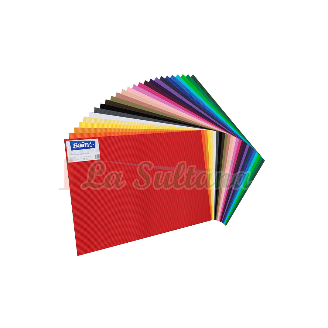PAPEL CORRUGADO MATE SAIRA PZ