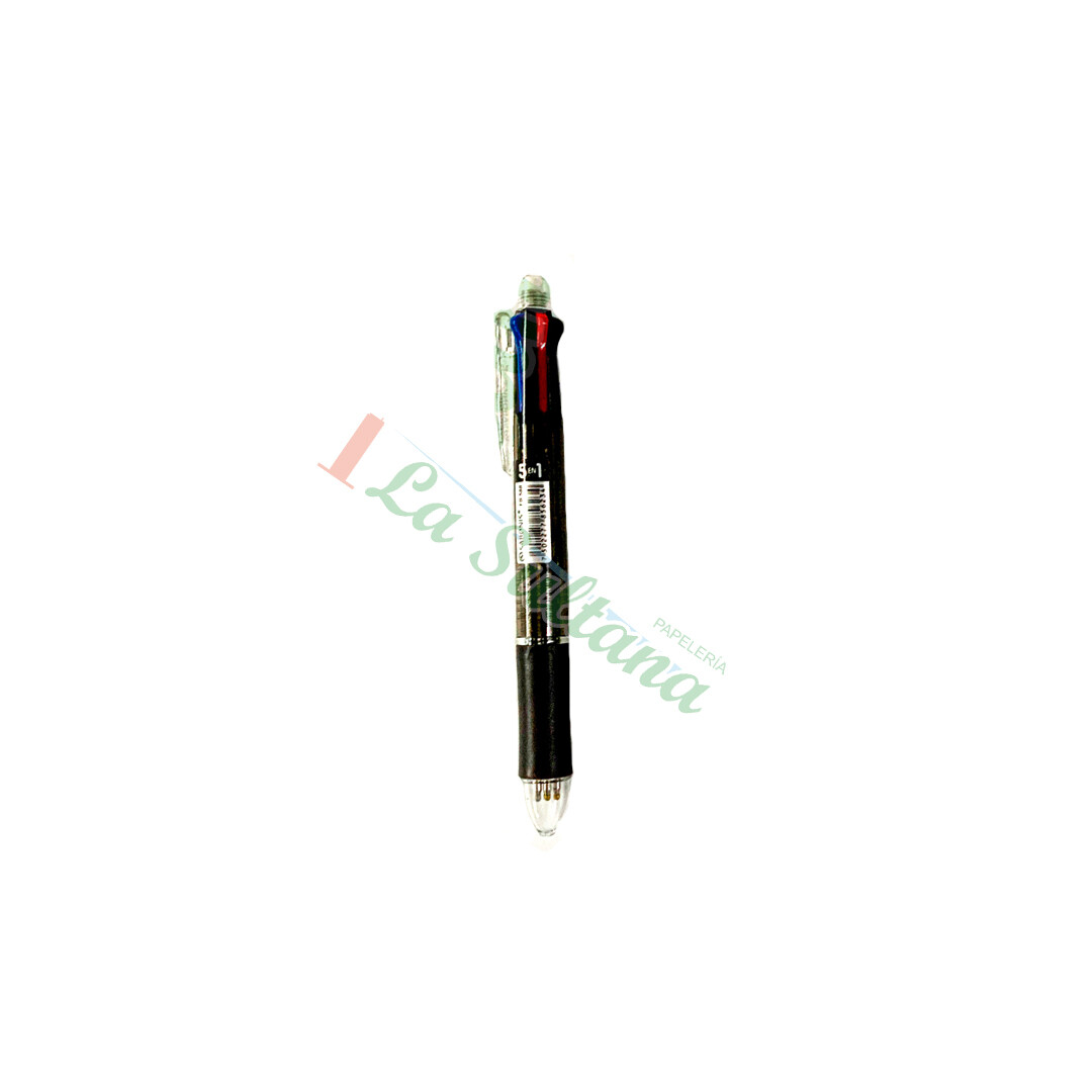 PLUMA SABONIS 4 COLORES + LAPICERO PZ