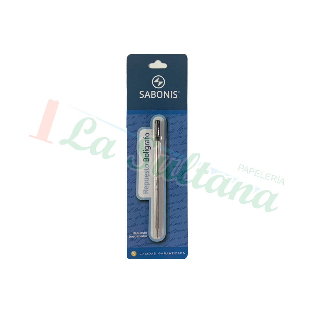 REPUESTO PLUMA SABONIS  CR BLISTER  PZ