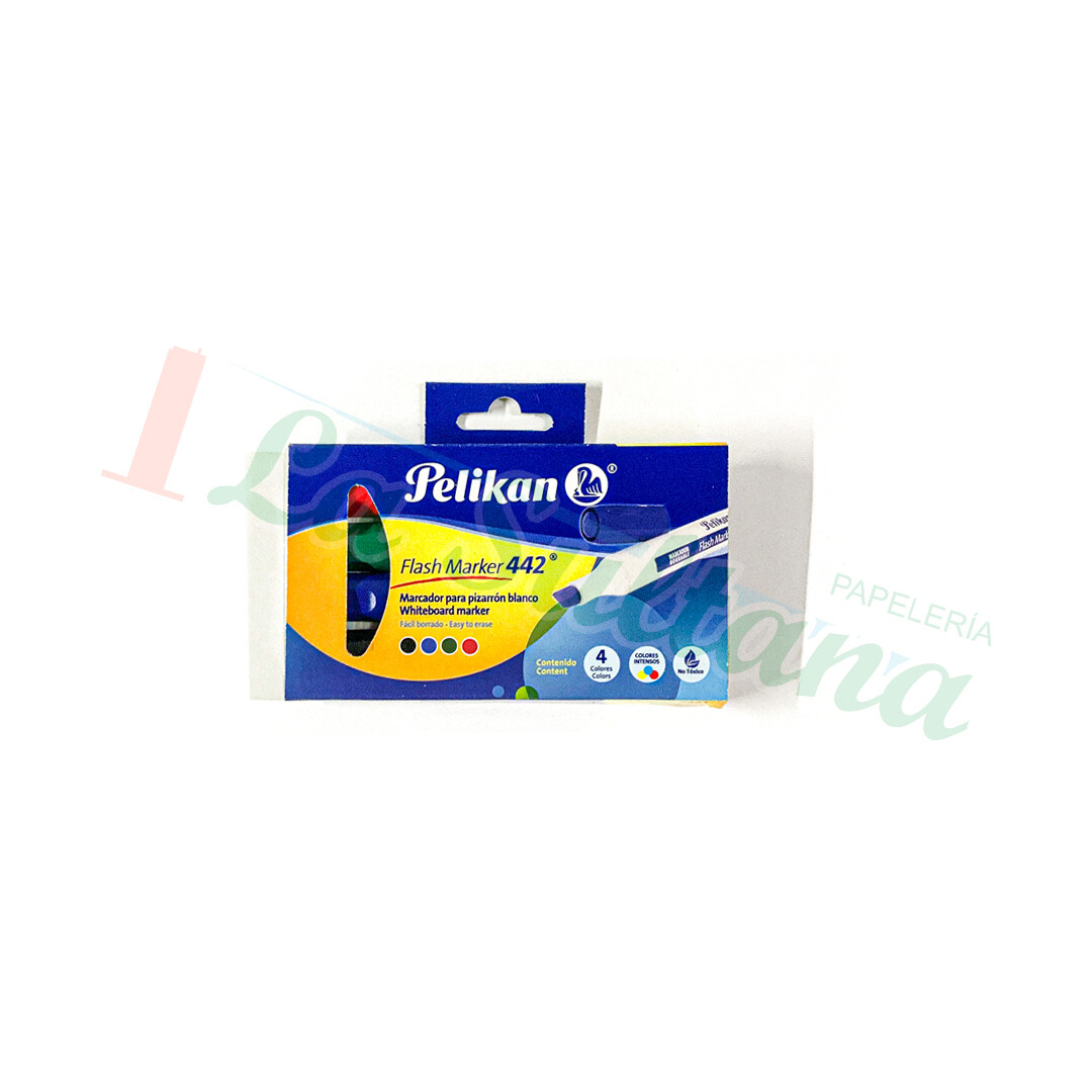 MARCADOR P/PIZARRON PELIKAN 442 C/4