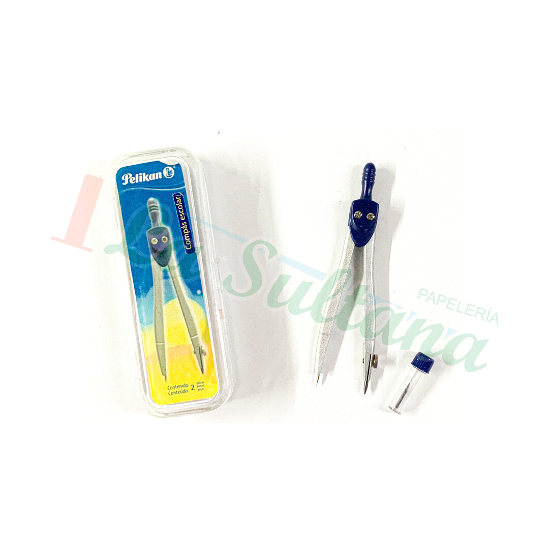 COMPAS PELIKAN METALICO BASICO PZ