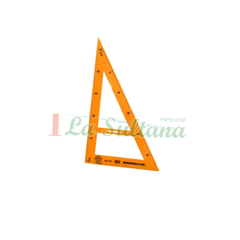 ESCUADRA PLASTICO 60° PZ
