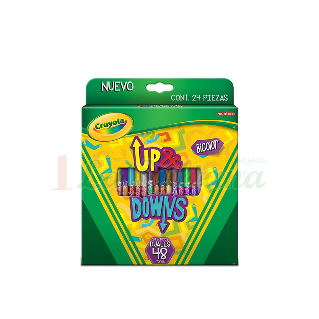 COLORES CRAYOLA DUALES C/24=48