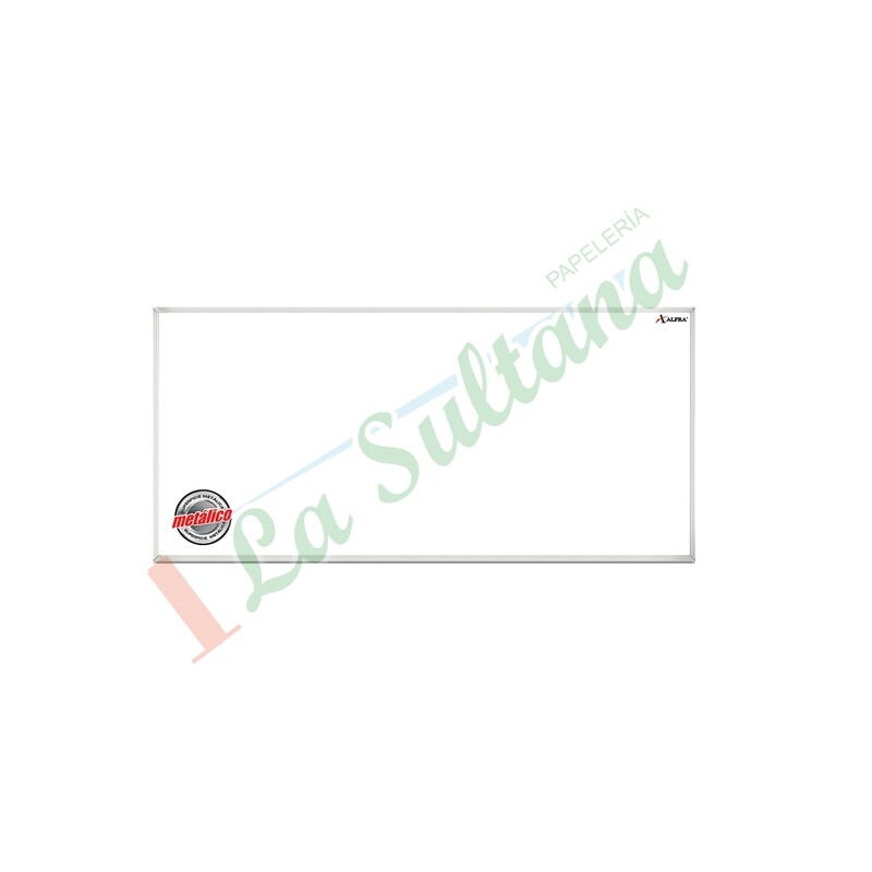 PINTARRON ALFRA BLANCO METALICO ESCOLAR  90X120CM PZ