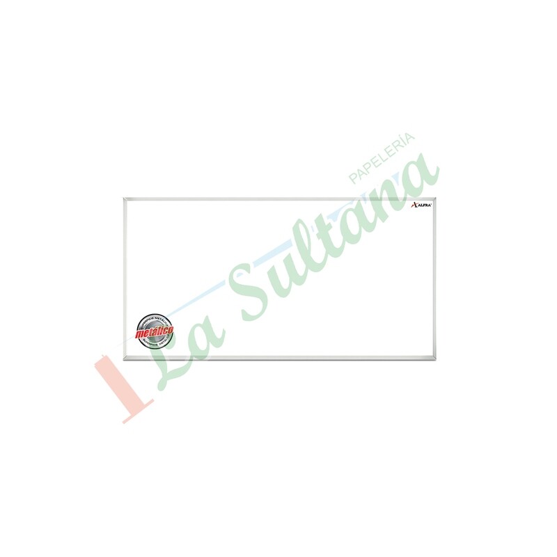 PINTARRON ALFRA BLANCO METALICO ESCOLAR 60X90CM PZ