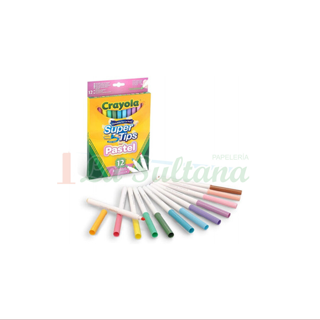 PINCELIN CRAYOLA PASTEL C/12