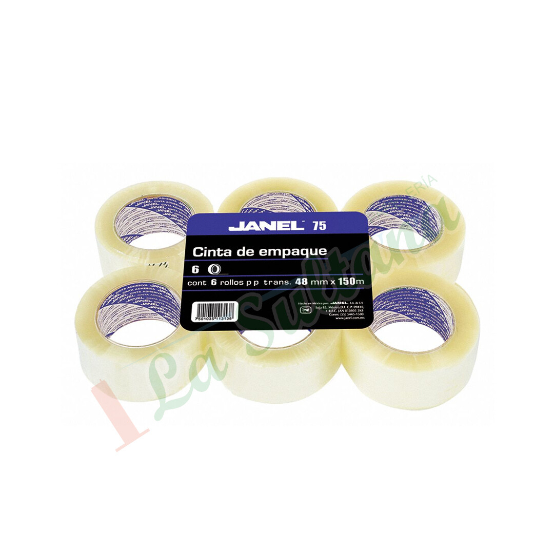 CINTA JANEL #75 48MM X 150M C/6
